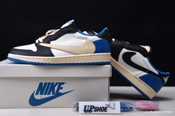 Retro Jordan x 1 OG Low SP Travis DM7866-140 Scott Fragment 0418